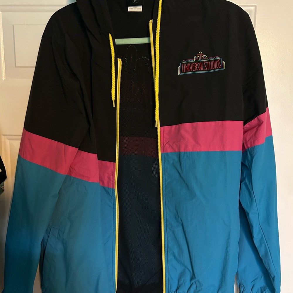 Universal Studios Colorblock Windbreaker